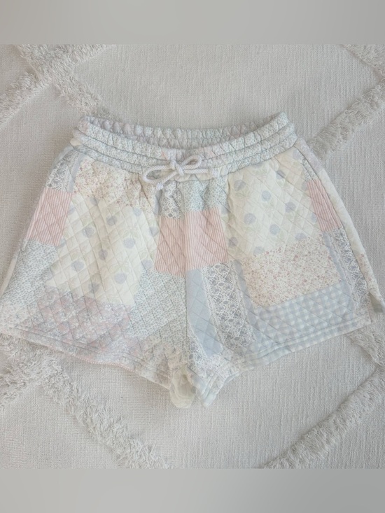 Sunkissed Coconut Pants - NWT Quilted Patchwork Lounge Shorts